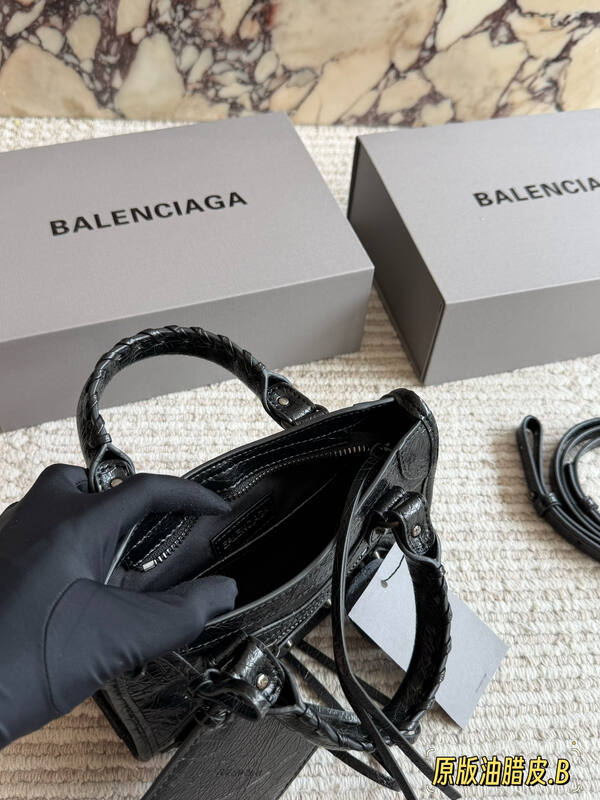 Balenciaga City Black 38x28x15cm shoulder bag — Premium Replica