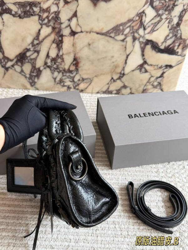 Balenciaga City Black 38x28x15cm shoulder bag — Premium Replica