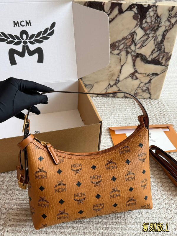 MCM Visetos 40x30x16cm shoulder bag — AAA Quality Replica