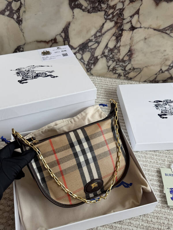 Burberry Brown 25x18x10cm shoulder bag — Top Quality Replica