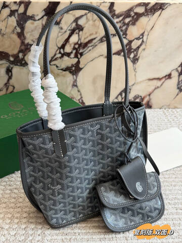 Goyard Grey 18x12cm shoulder bag Top Quality Replica
