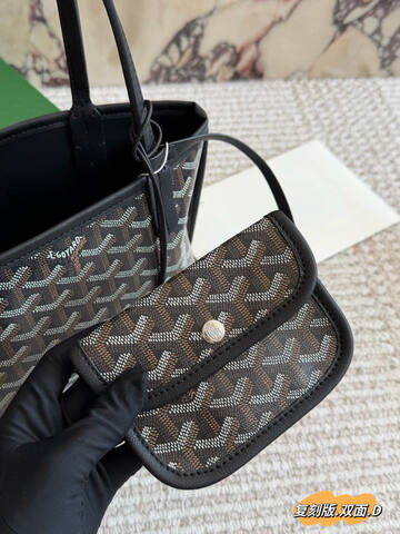 Goyard Black 18x12cm shoulder bag AAA Quality Replica