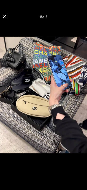 Chanel Light Blue crossbody — AAA Quality Replica