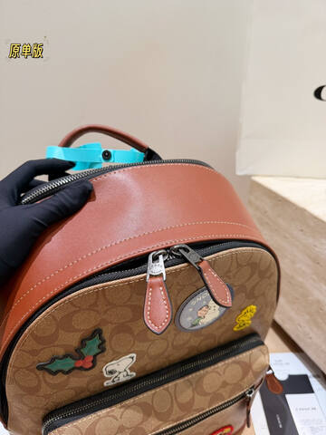 Coach Brown 30x22x12cm shoulder bag Premium Replica