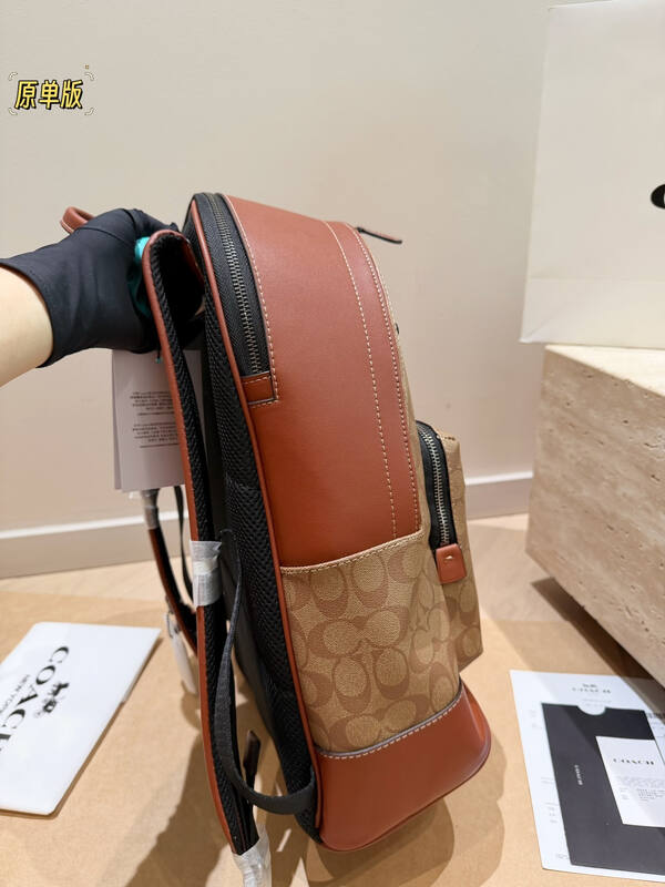 Coach Brown 30x22x12cm shoulder bag — Premium Replica