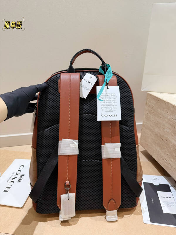 Coach Brown 30x22x12cm shoulder bag — Premium Replica