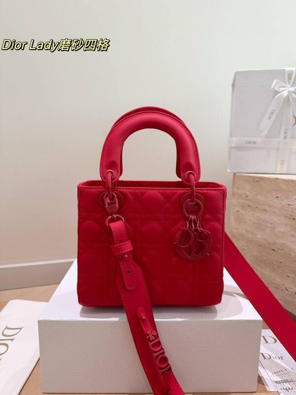 Dior Lady Red mini crossbody — 1:1 Replica