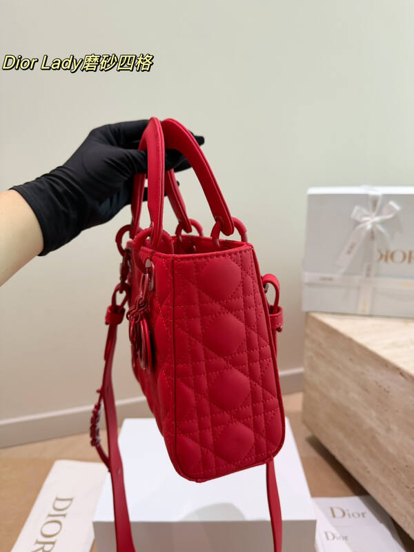 Dior Lady Red mini crossbody — 1:1 Replica