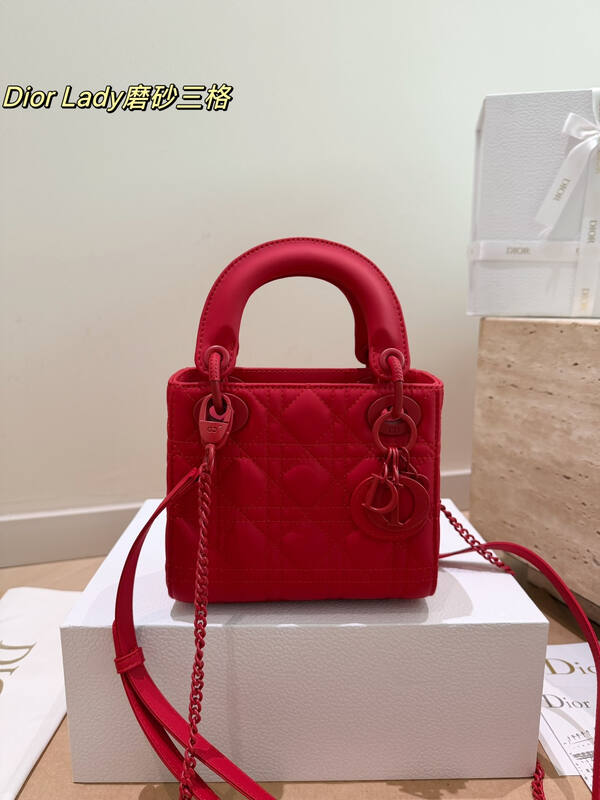 Dior Lady Red mini crossbody — 1:1 Replica