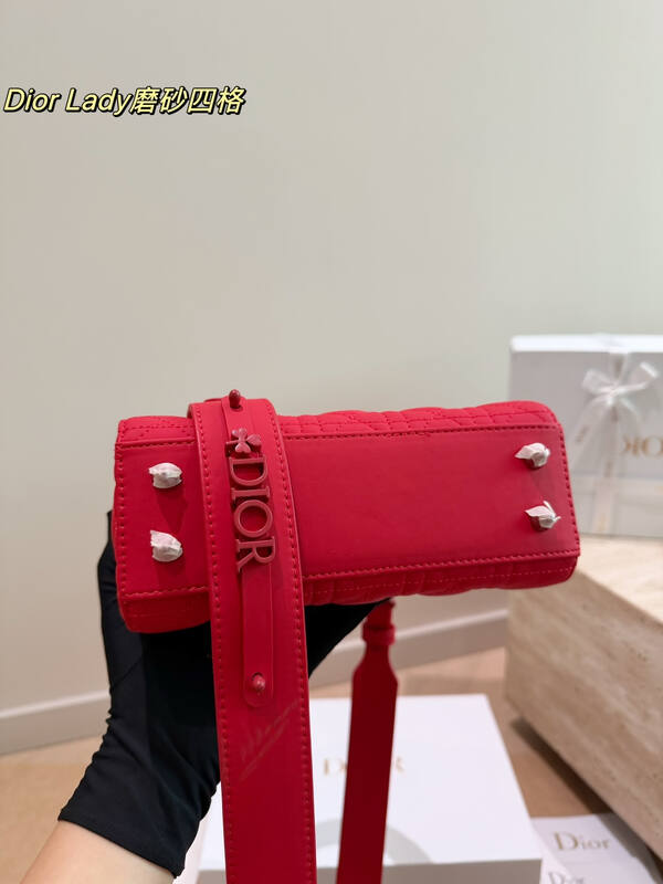 Dior Lady Red mini crossbody — 1:1 Replica
