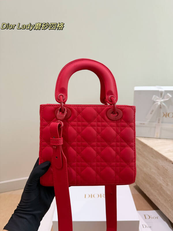 Dior Lady Red mini crossbody — 1:1 Replica