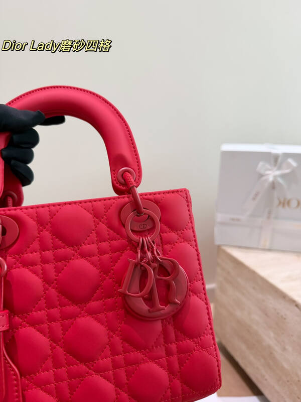 Dior Lady Red mini crossbody — 1:1 Replica