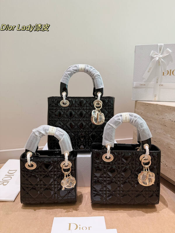 Dior Lady Gray shoulder — 1:1 Replica