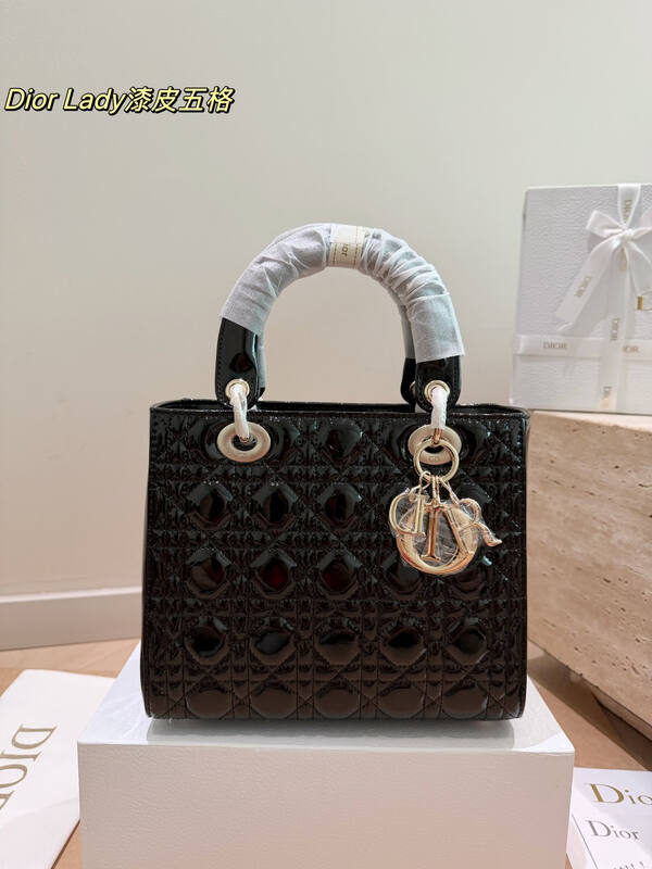 Dior Lady Gray shoulder — 1:1 Replica