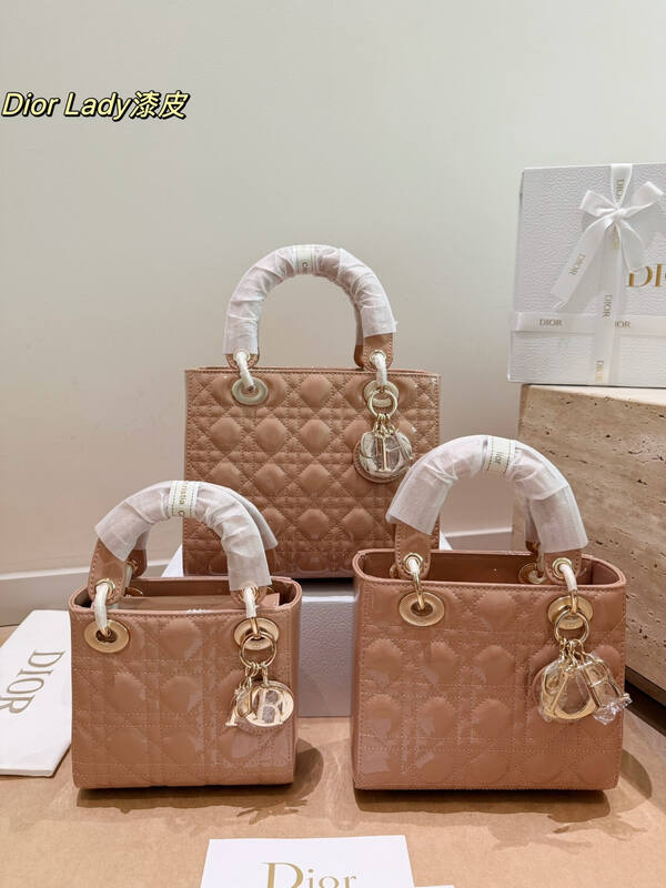 Dior Lady Gray shoulder — 1:1 Replica