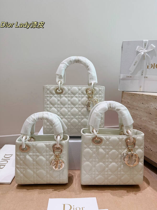 Dior Lady Gray shoulder — 1:1 Replica