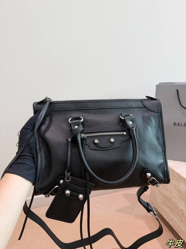 Balenciaga City Black 38x28x15cm shoulder bag — Premium Replica
