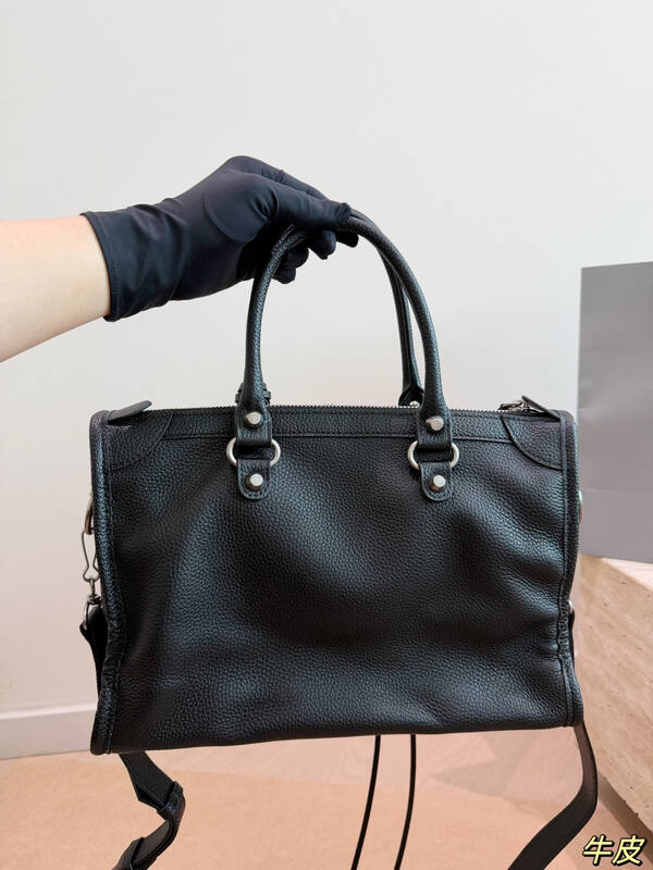 Balenciaga City Black 38x28x15cm shoulder bag — Premium Replica