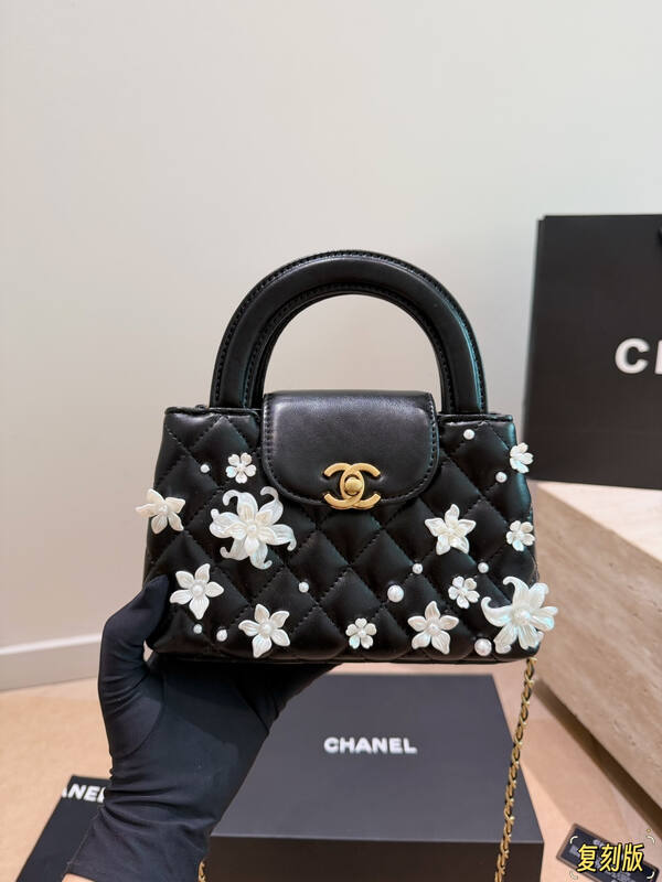 Chanel Kelly Light Blue mini top handle — 1:1 Replica