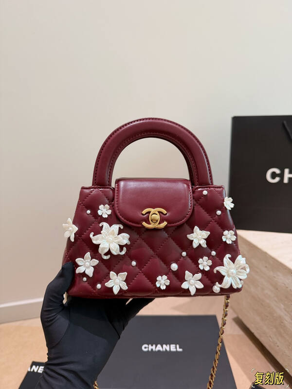 Chanel Kelly Light Blue mini top handle — 1:1 Replica