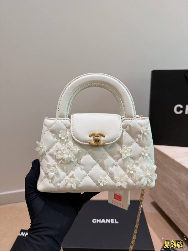 Chanel Kelly Light Blue mini top handle — 1:1 Replica