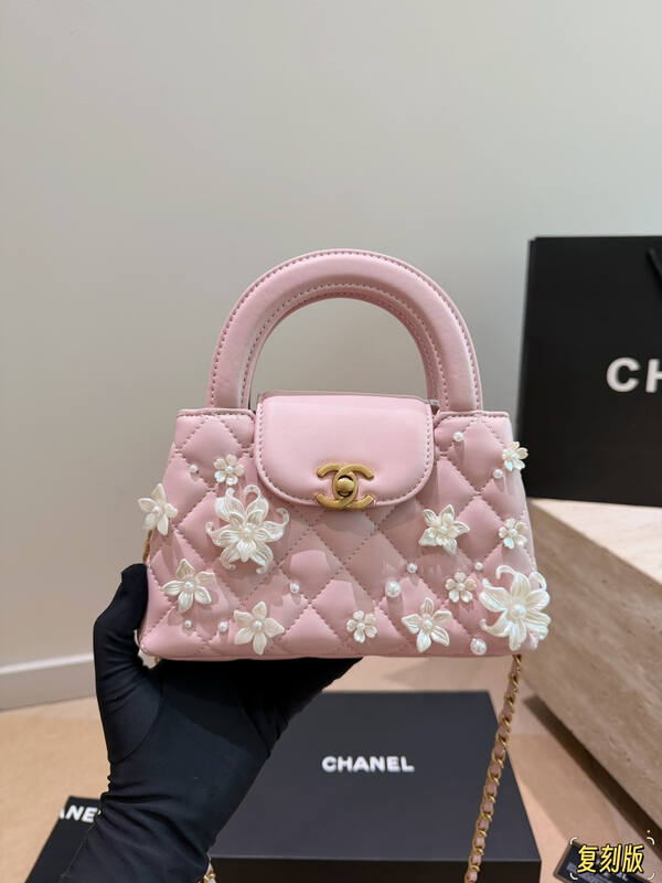 Chanel Kelly Light Blue mini top handle — 1:1 Replica