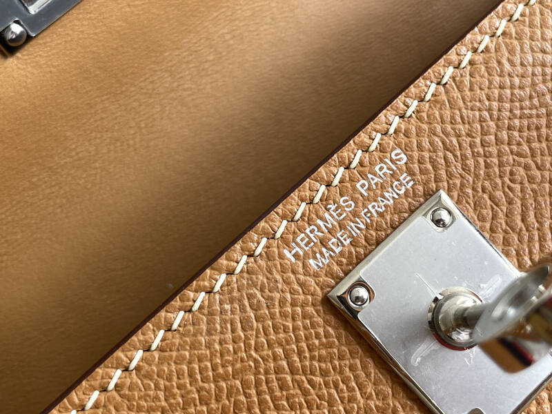 Hermes Kelly Brown mini crossbody — AAA Quality Replica