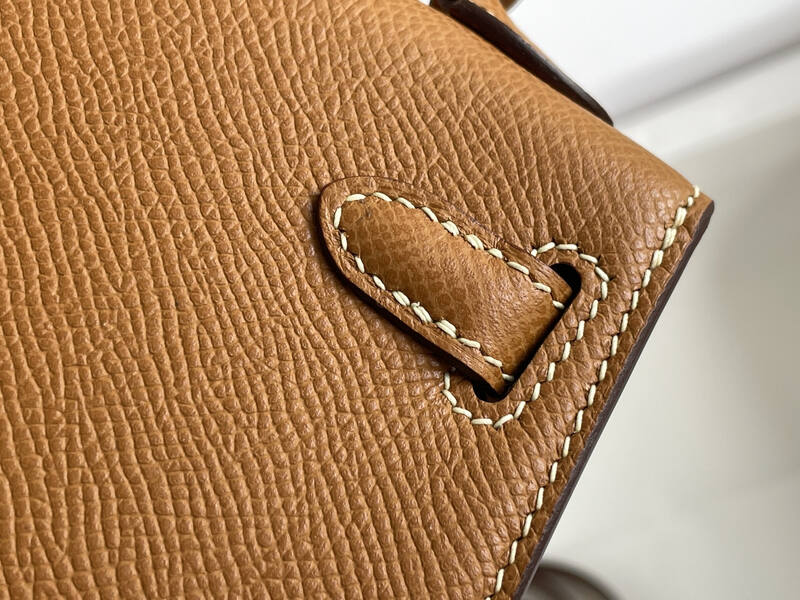 Hermes Kelly Brown mini crossbody — AAA Quality Replica
