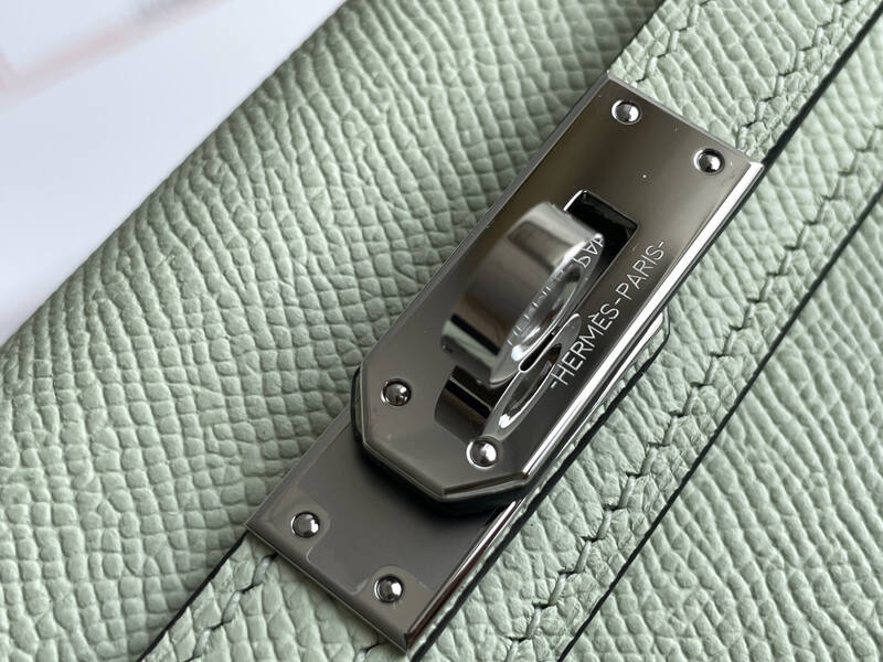 Hermes Kelly Mint Green mini crossbody — Top Quality Replica