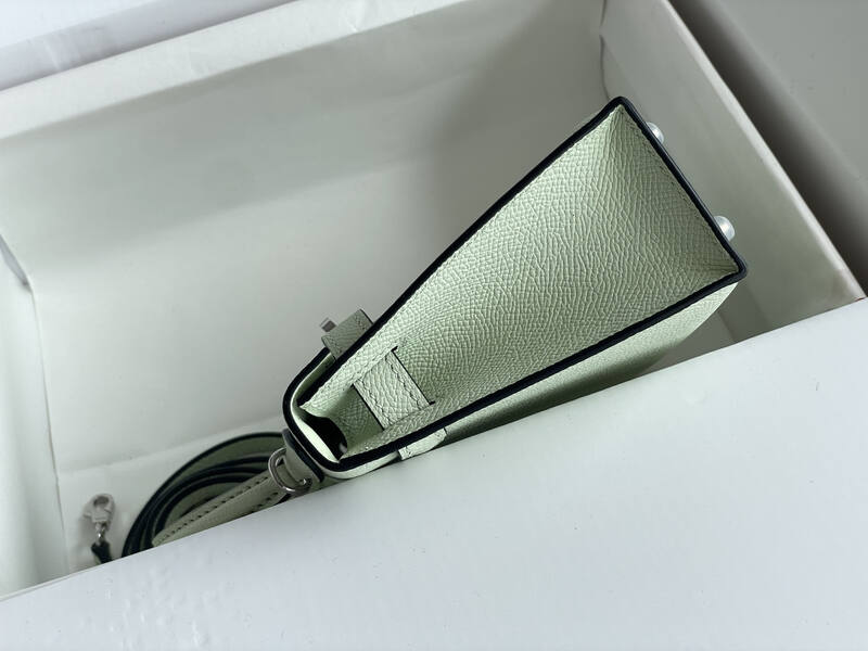 Hermes Kelly Mint Green mini crossbody — Top Quality Replica