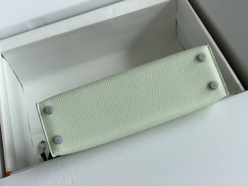 Hermes Kelly Mint Green mini crossbody — Top Quality Replica