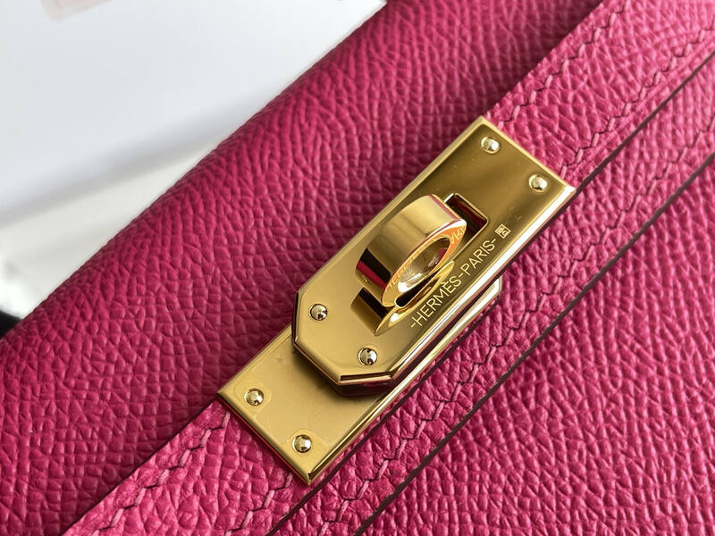 Hermes Kelly Pink mini crossbody — 1:1 Replica