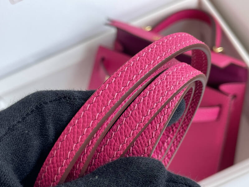 Hermes Kelly Pink mini crossbody — 1:1 Replica