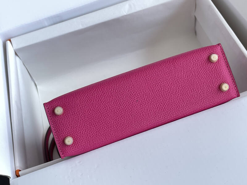 Hermes Kelly Pink mini crossbody — 1:1 Replica