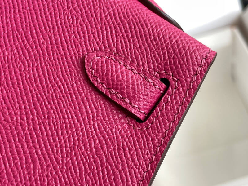 Hermes Kelly Pink mini crossbody — 1:1 Replica