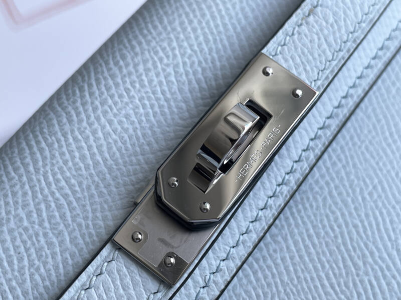 Hermes Mini Kelly II White mini evening — Premium Replica