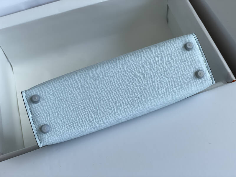 Hermes Mini Kelly II White mini evening — Premium Replica
