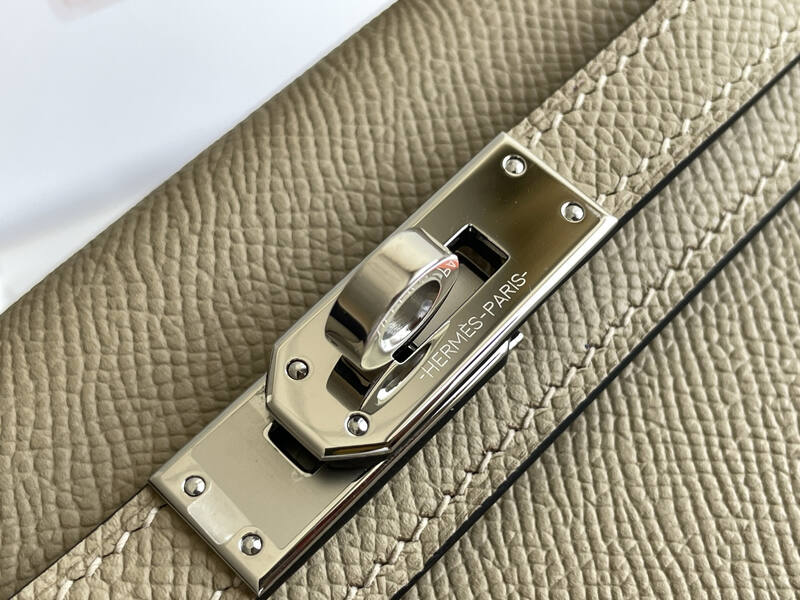 Hermes Kelly Etoupe mini crossbody — AAA Quality Replica