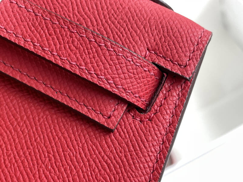 Hermes Kelly Red mini crossbody — 1:1 Replica