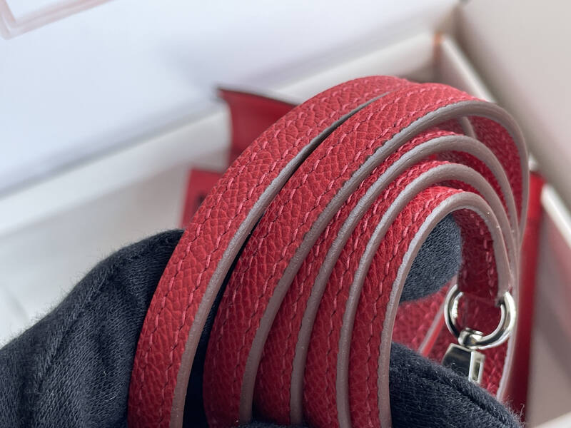 Hermes Kelly Red mini crossbody — 1:1 Replica
