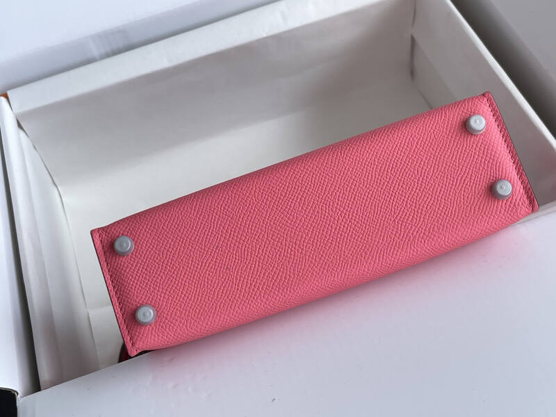 Hermes Mini Kelly II Pink mini crossbody — Top Quality Replica