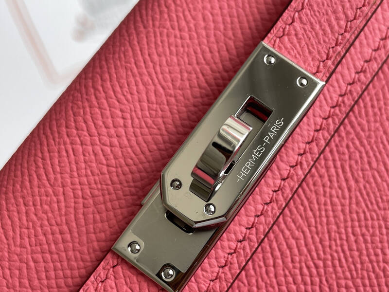Hermes Mini Kelly II Pink mini crossbody — Top Quality Replica