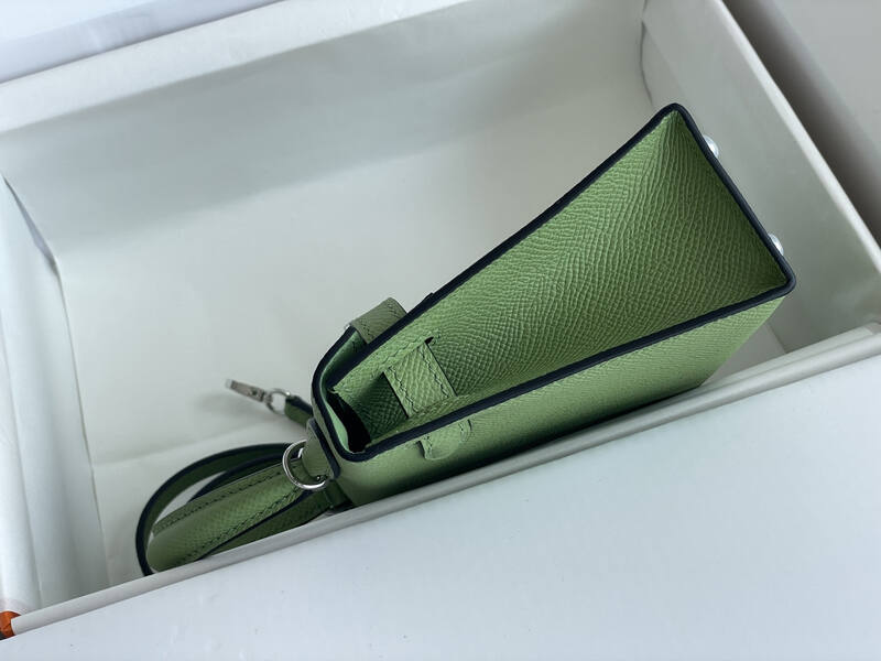 Hermes Kelly Green mini crossbody — Premium Replica