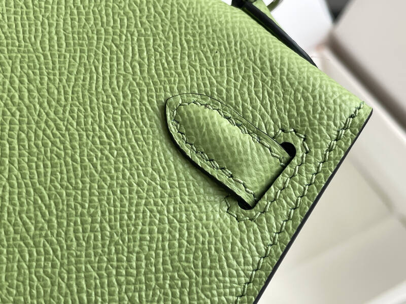 Hermes Kelly Green mini crossbody — Premium Replica