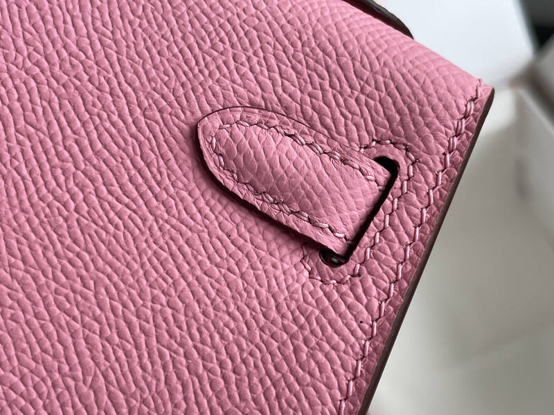 Hermes Kelly Pink mini crossbody — Premium Replica