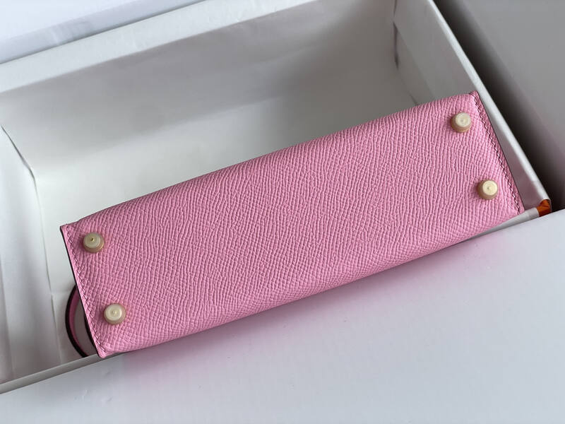 Hermes Kelly Pink mini crossbody — Premium Replica
