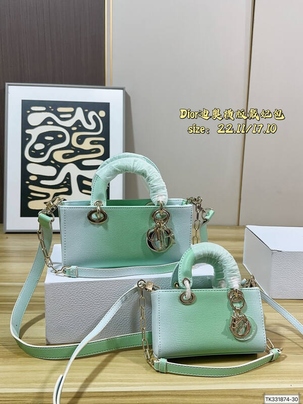 Dior Lady Pink 22x11x17cm crossbody — Top Quality Replica