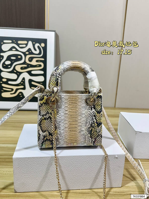 Dior Python print 17 15 crossbody — Premium Replica