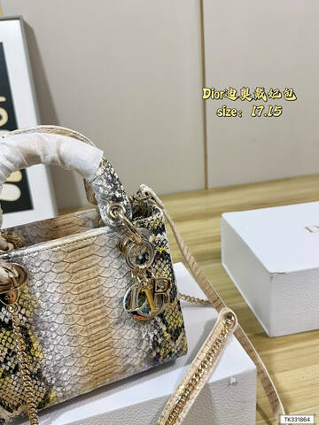 Dior Python print 17 15 crossbody Premium Replica