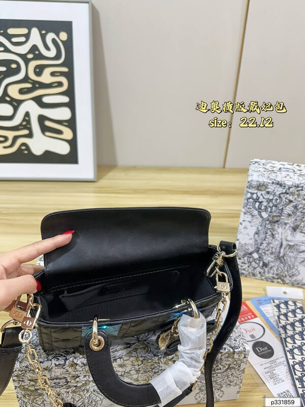 Dior Lady Black crossbody — Premium Replica